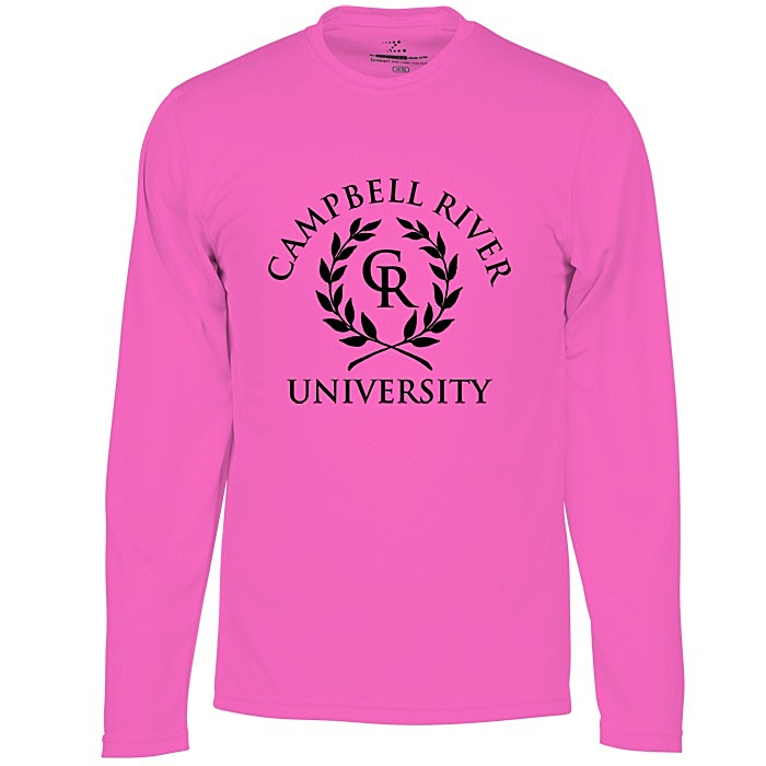Custom Boston Long Sleeve Training Tech Tee - Men's - Screen
