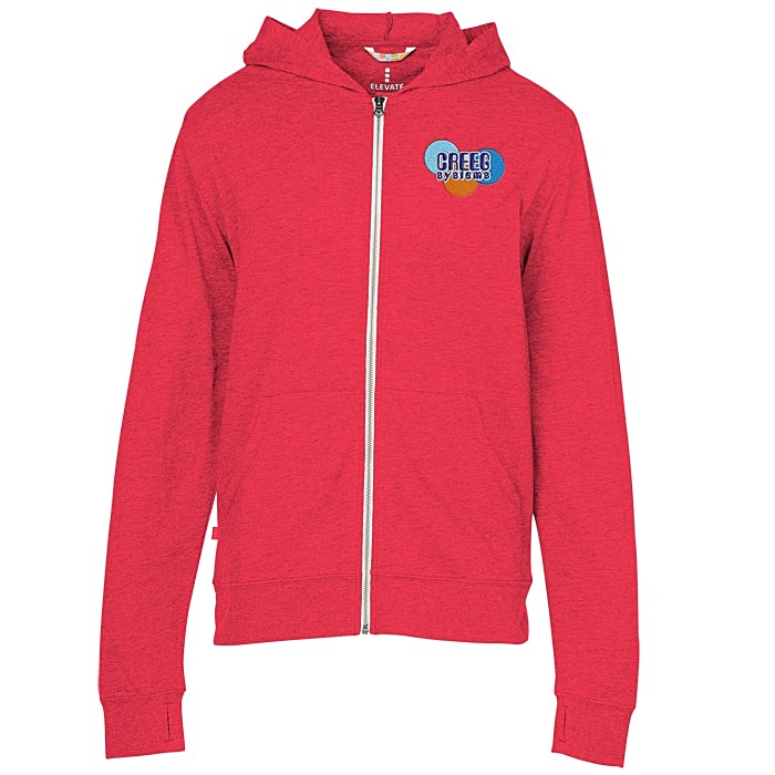 Custom Garner Full-Zip Lightweight Hoodie - Men's - Embroidered