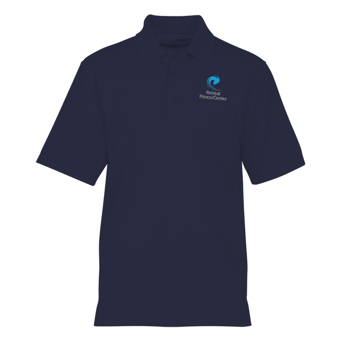 Custom Coal Harbour Performance Pocket Polo - Men's