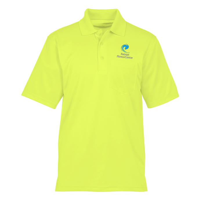 Custom Coal Harbour Performance Pocket Polo - Men's