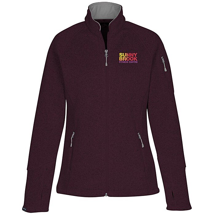 Custom Storm Creek Sweater Fleece Jacket - Ladies'