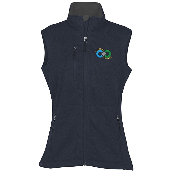 Custom Storm Creek Sweater Fleece Vest - Ladies'