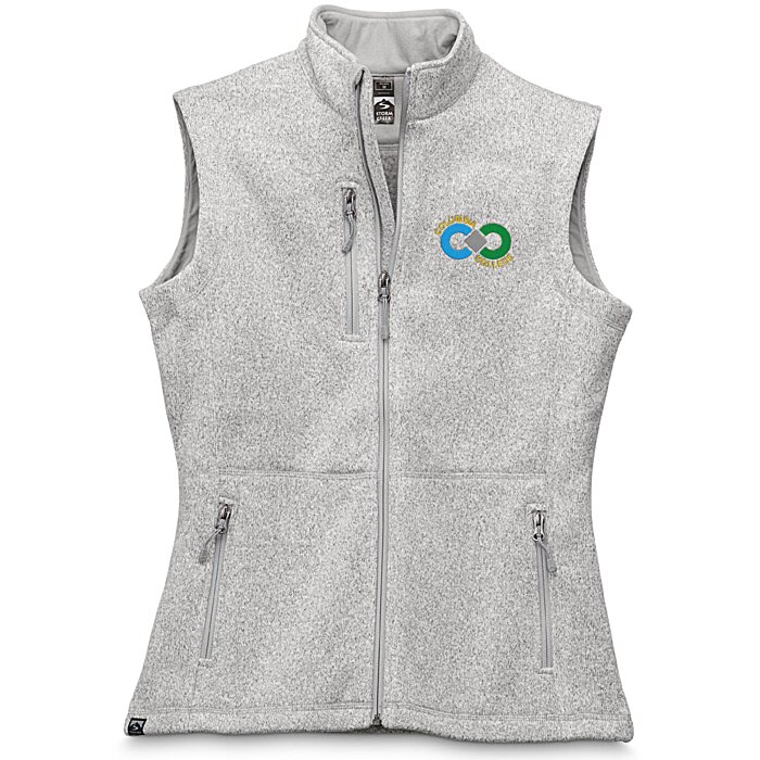 Custom Storm Creek Sweater Fleece Vest - Ladies'