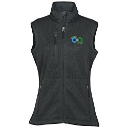 Custom Storm Creek Sweater Fleece Vest - Ladies'