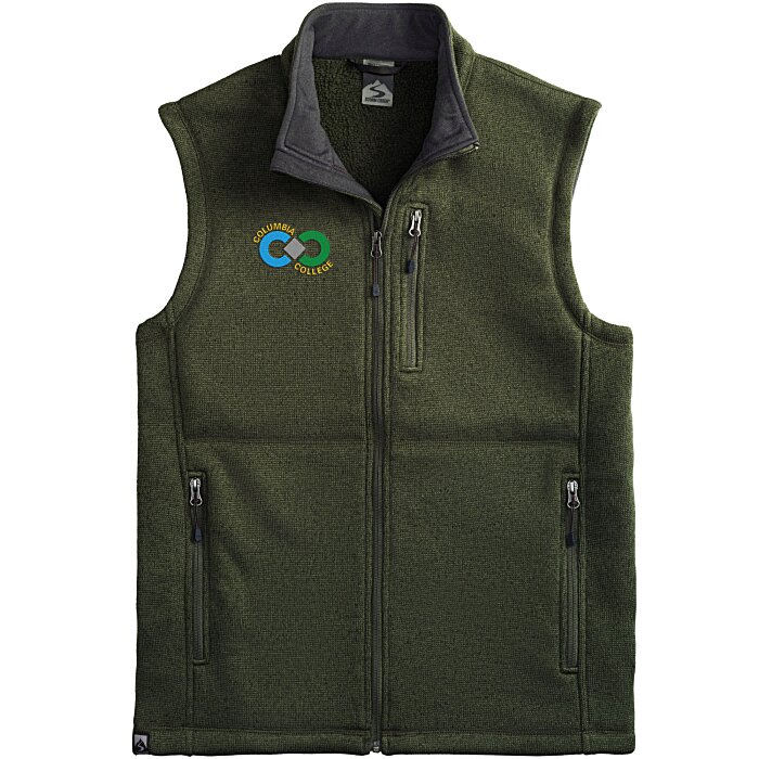 Custom Storm Creek Sweater Fleece Vest - Men's