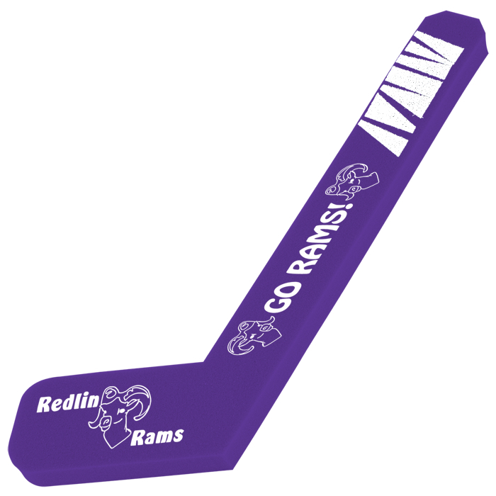 Custom Hockey Stick Foam Hat