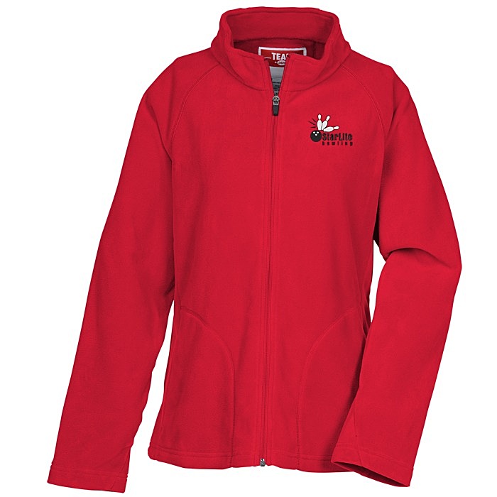Custom Campus Microfleece Jacket - Ladies'