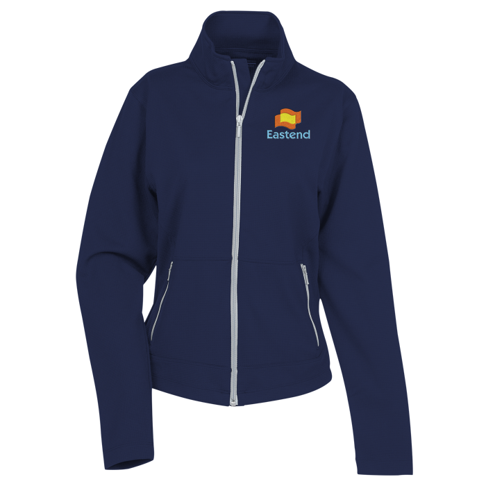 Custom Stockton Box Knit Lightweight Jacket - Ladies'