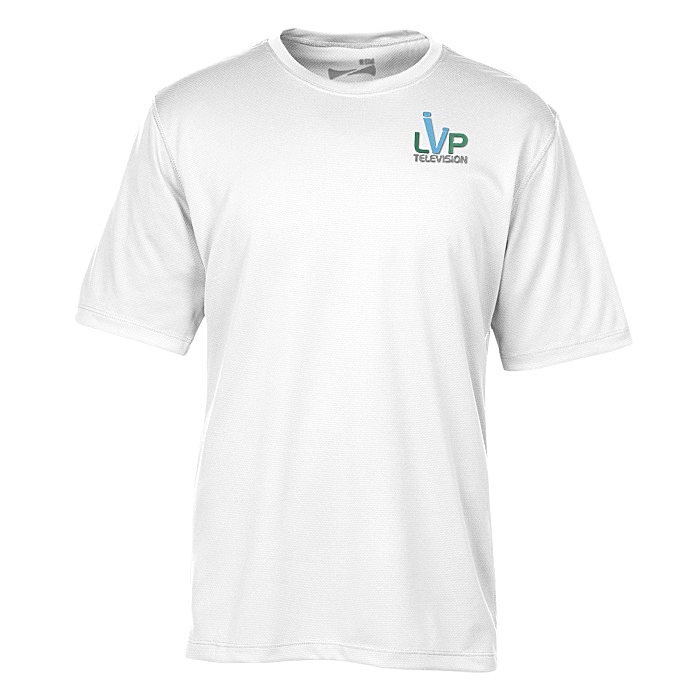 Custom Popcorn Knit Performance Tee - Men's - Embroidered