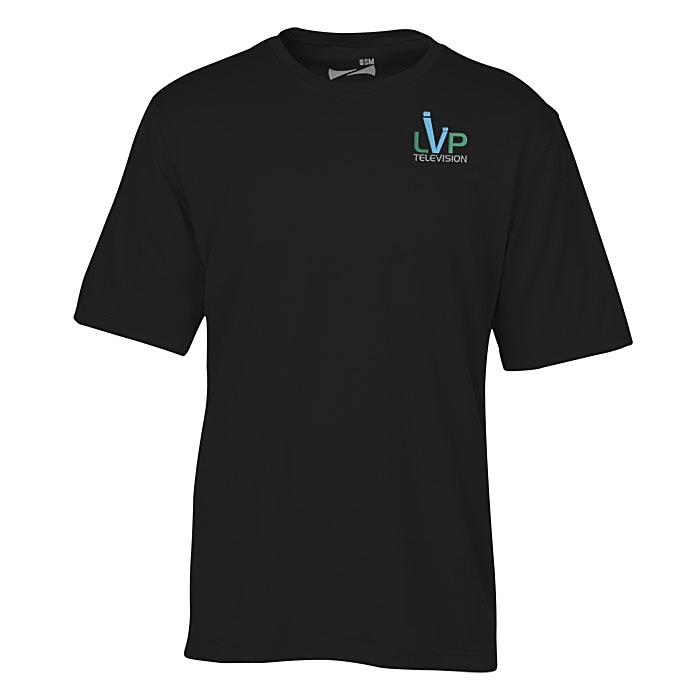 Custom Popcorn Knit Performance Tee - Men's - Embroidered