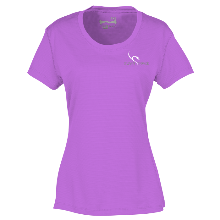 Custom Popcorn Knit Performance Tee - Ladies' - Screen