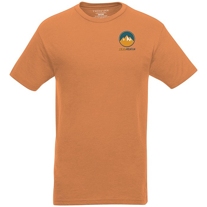 Custom Bodie Heathered Blend Tee - Men's - Embroidered