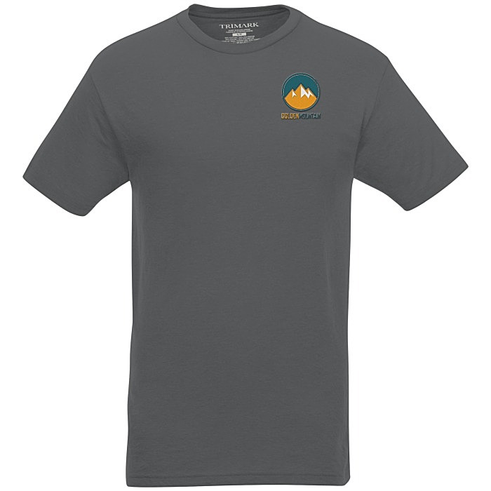 Custom Bodie Heathered Blend Tee - Men's - Embroidered