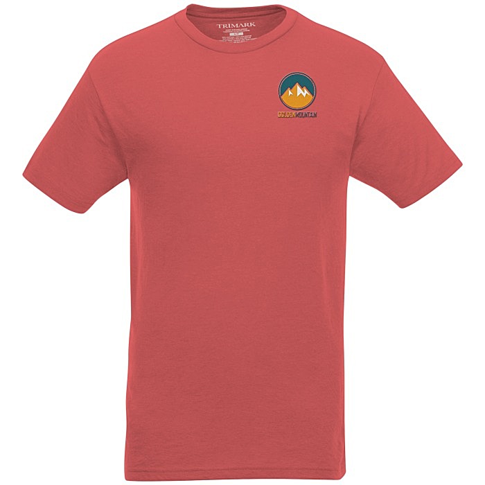 Custom Bodie Heathered Blend Tee - Men's - Embroidered