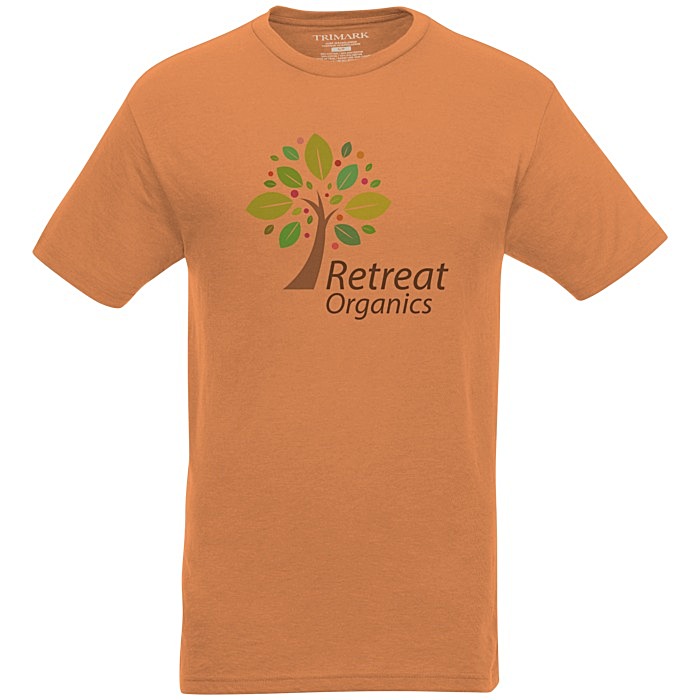 Custom Bodie Heathered Blend Tee - Men's - Full Colour