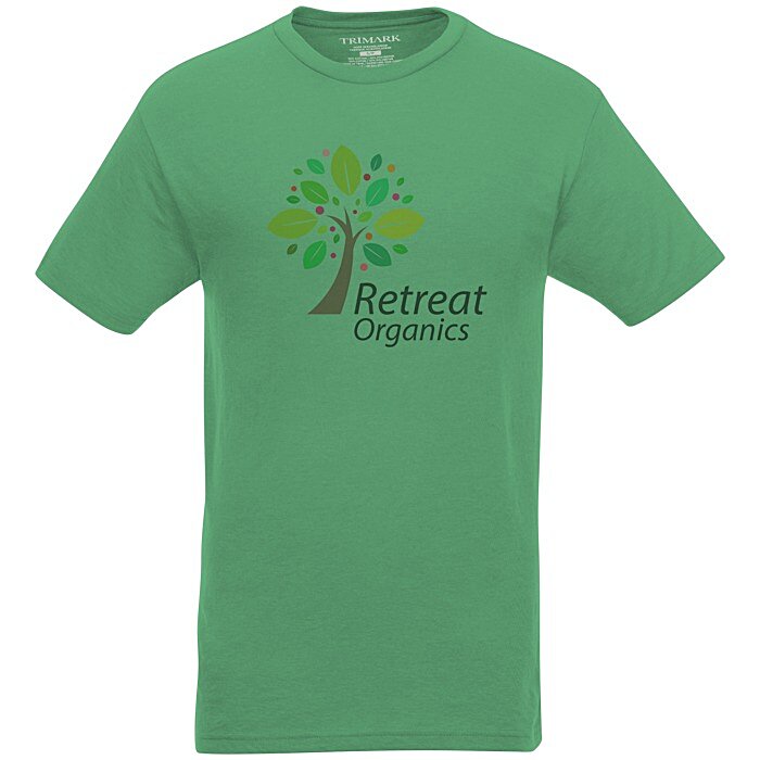 Custom Bodie Heathered Blend Tee - Men's - Full Colour