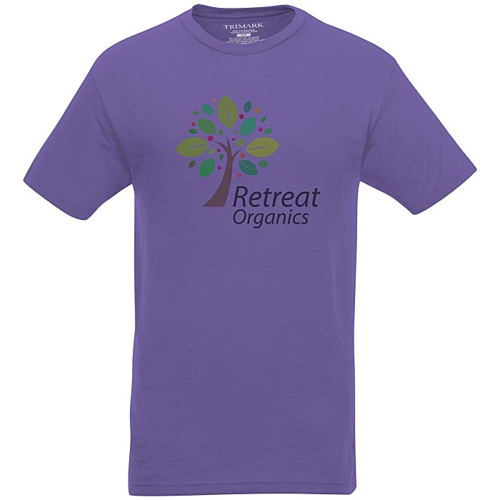 Custom Bodie Heathered Blend Tee - Men's - Full Colour