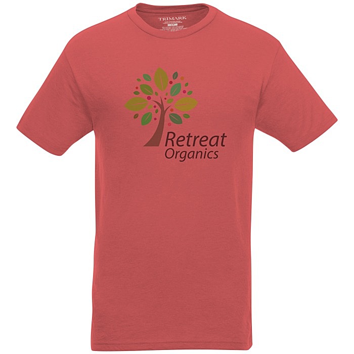 Custom Bodie Heathered Blend Tee - Men's - Full Colour