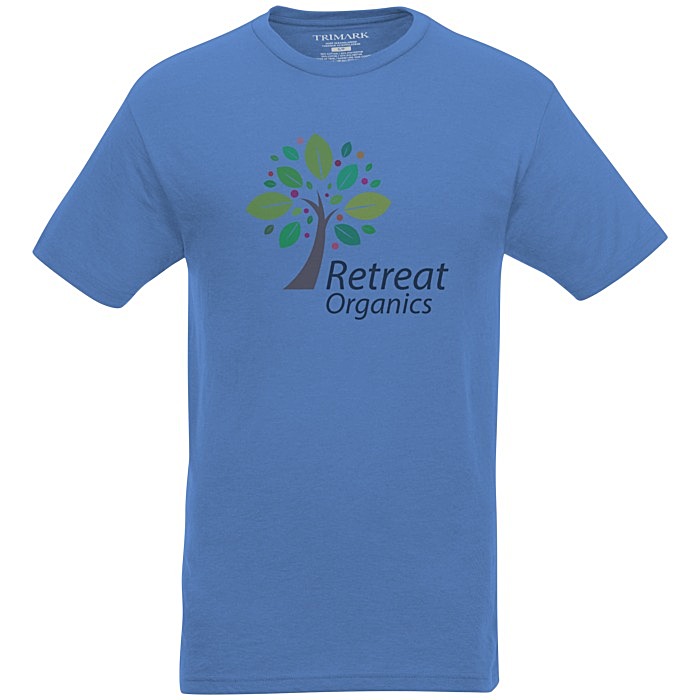 Custom Bodie Heathered Blend Tee - Men's - Full Colour