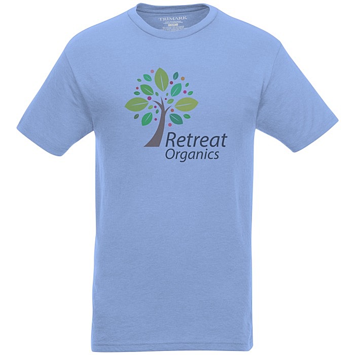 Custom Bodie Heathered Blend Tee - Men's - Full Colour