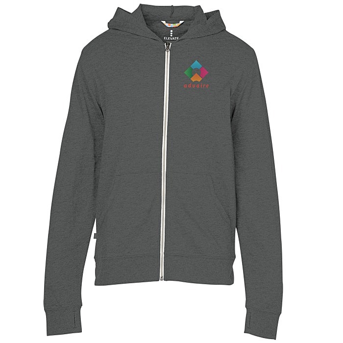 Custom Garner Full-Zip Lightweight Hoodie - Men's - Full Colour