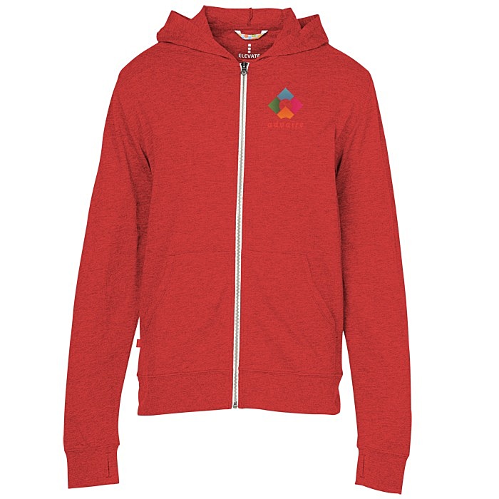 Custom Garner Full-Zip Lightweight Hoodie - Men's - Full Colour