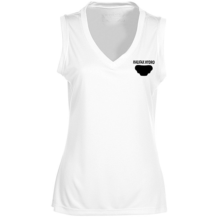 Custom Pro Team Moisture Wicking Sleeveless Tee - Ladies' - Embroidered