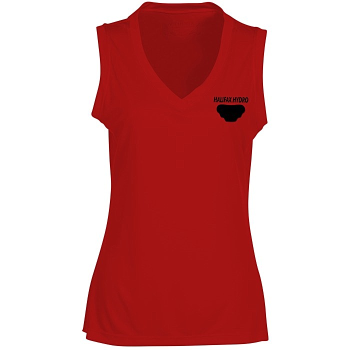 Custom Pro Team Moisture Wicking Sleeveless Tee - Ladies' - Embroidered