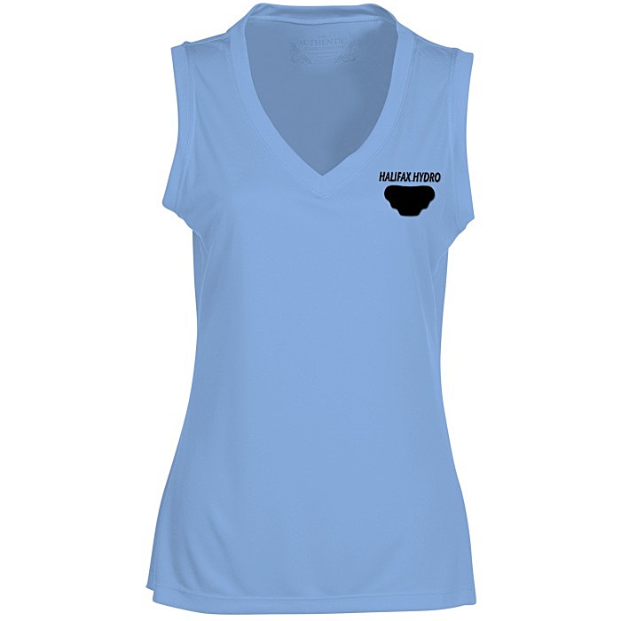 Custom Pro Team Moisture Wicking Sleeveless Tee - Ladies' - Embroidered