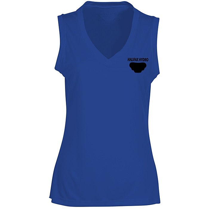 Custom Pro Team Moisture Wicking Sleeveless Tee - Ladies' - Embroidered