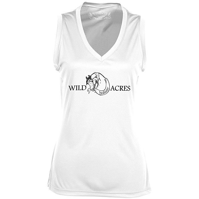 Custom Pro Team Moisture Wicking Sleeveless Tee - Ladies' - Screen