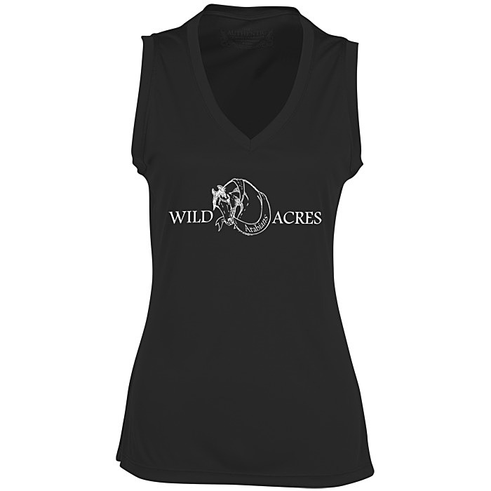 Custom Pro Team Moisture Wicking Sleeveless Tee - Ladies' - Screen