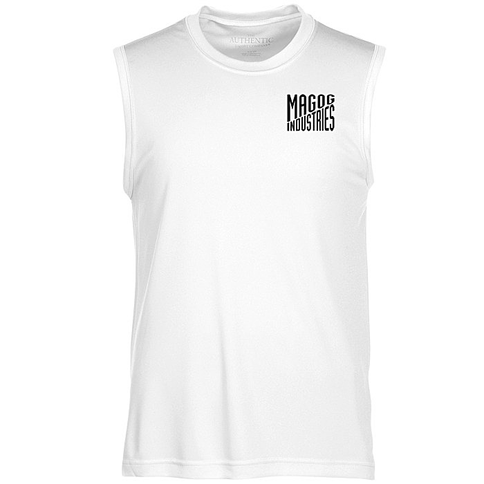 Custom Pro Team Moisture Wicking Sleeveless Tee - Men's - Screen