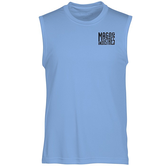 Custom Pro Team Moisture Wicking Sleeveless Tee - Men's - Screen