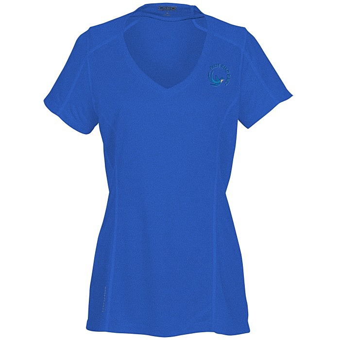 Custom OGIO Endurance Pulse V-Neck Tee - Ladies' - Embroidered