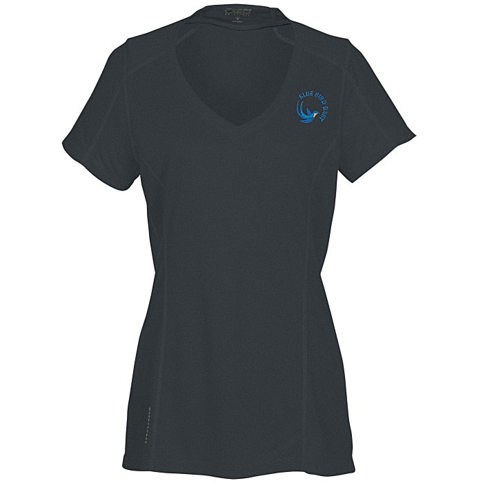 Custom OGIO Endurance Pulse V-Neck Tee - Ladies' - Embroidered