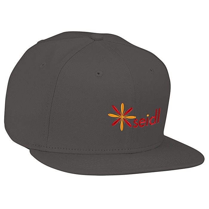 Custom New Era Flat Bill Snapback Cap