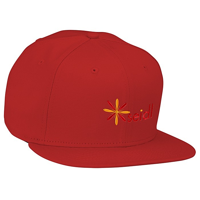 Custom New Era Flat Bill Snapback Cap