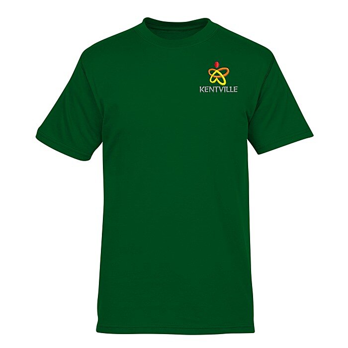 Custom Dri-Balance Blend Tee - Embroidered