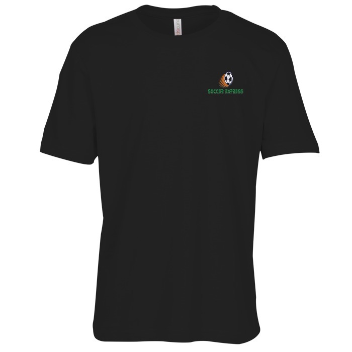 Custom Euro Spun Cotton T-Shirt - Youth - Embroidered