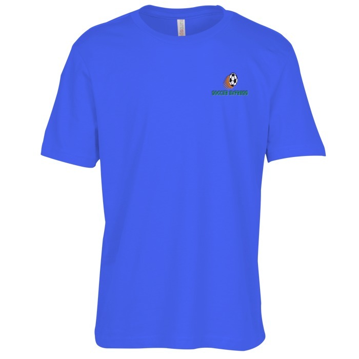 Custom Euro Spun Cotton T-Shirt - Youth - Embroidered