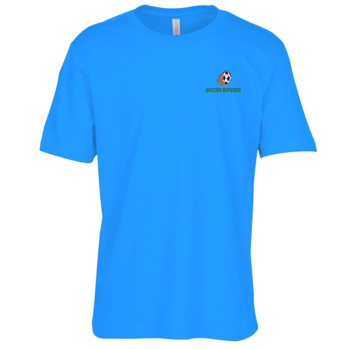 Custom Euro Spun Cotton T-Shirt - Youth - Embroidered