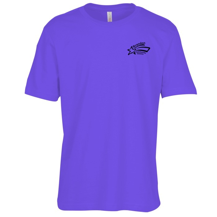 Custom Euro Spun Cotton T-Shirt - Youth - Screen