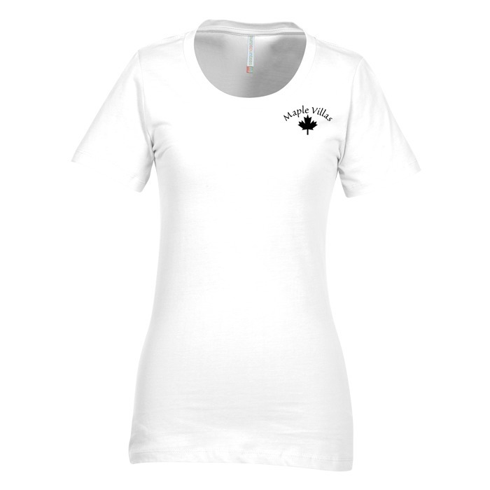 Custom Euro Spun Cotton T-Shirt - Ladies' - Screen