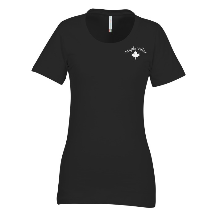 Custom Euro Spun Cotton T-Shirt - Ladies' - Screen