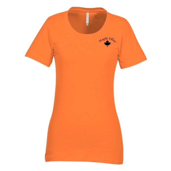 Custom Euro Spun Cotton T-Shirt - Ladies' - Screen