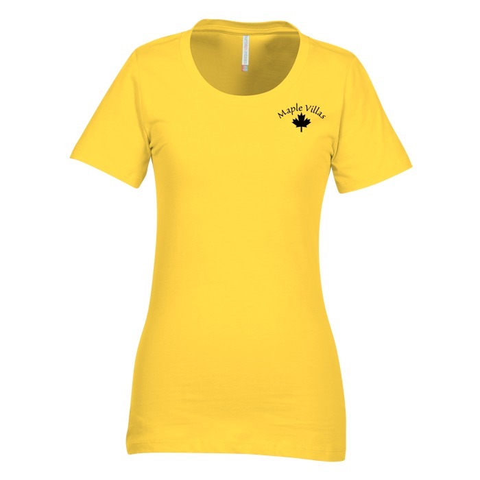 Custom Euro Spun Cotton T-Shirt - Ladies' - Screen