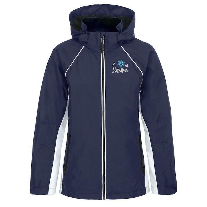 Custom Chambly Colourblock Lightweight Hooded Jacket - Ladies'