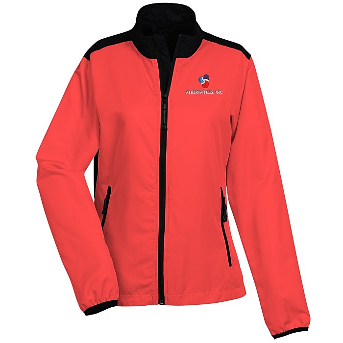 Custom Hudson Colourblock Lightweight Jacket - Ladies'