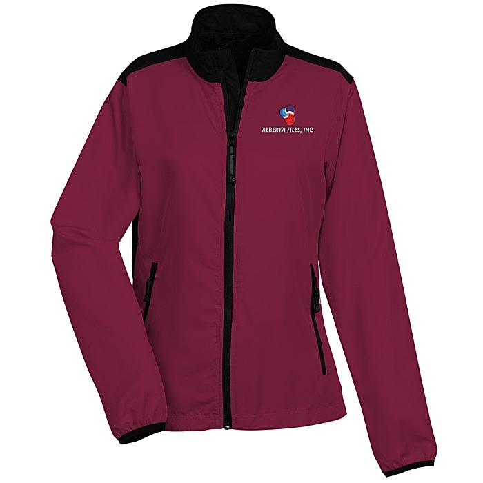 Custom Hudson Colourblock Lightweight Jacket - Ladies'